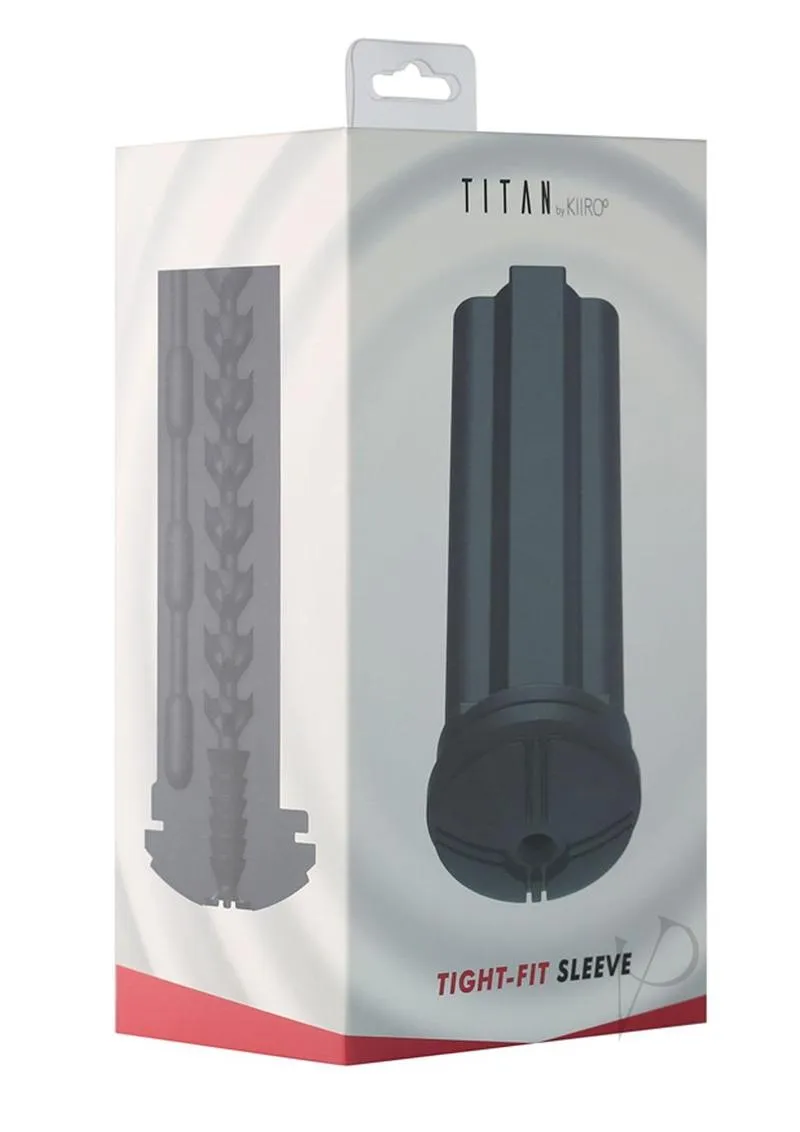 Titan Sleeve Tight Fit Black