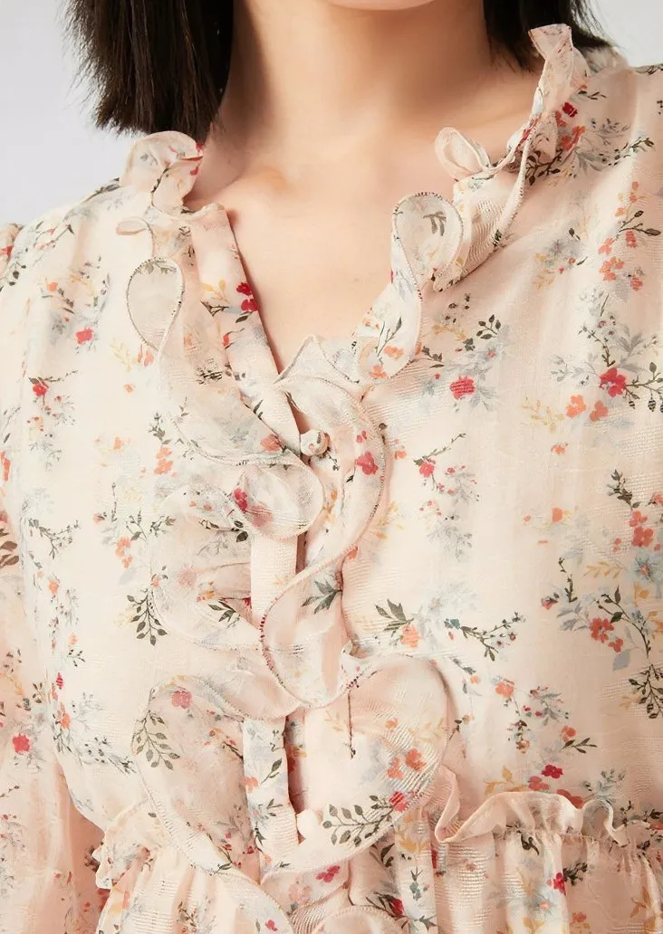 V NECK MID-SLEEVE TOPS