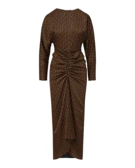 Veronica Beard Sabri Stirrup Print Dress