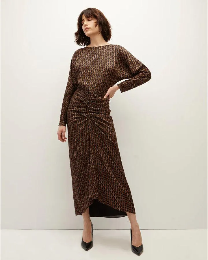 Veronica Beard Sabri Stirrup Print Dress