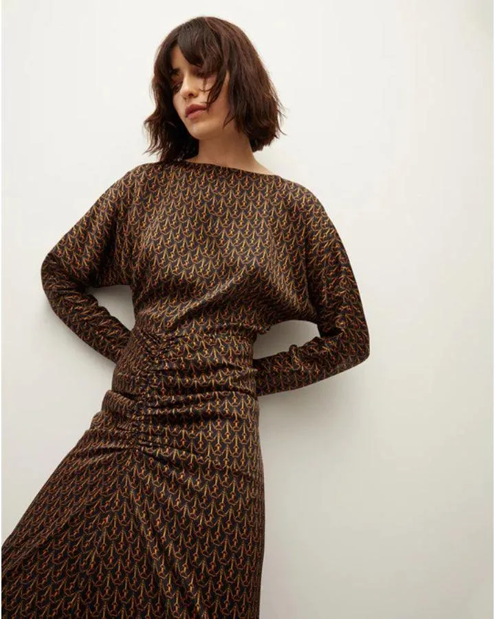 Veronica Beard Sabri Stirrup Print Dress