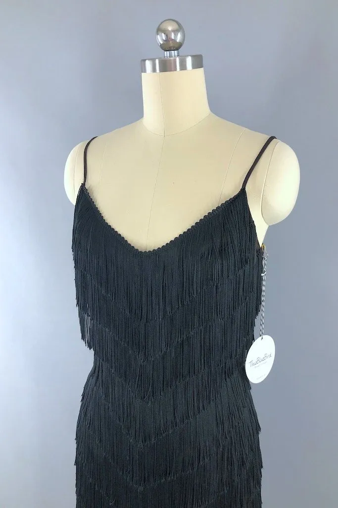 Vintage 80s Flapper Dress