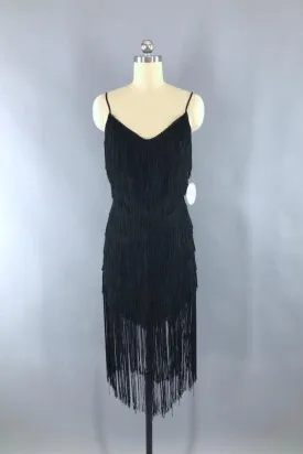 Vintage 80s Flapper Dress
