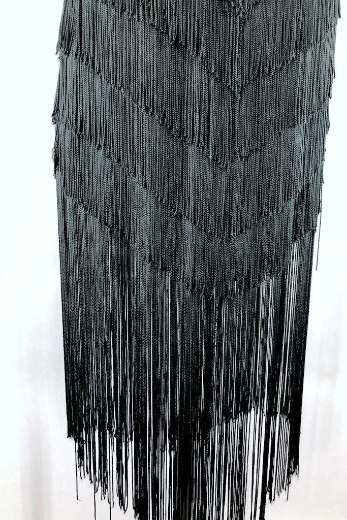 Vintage 80s Flapper Dress