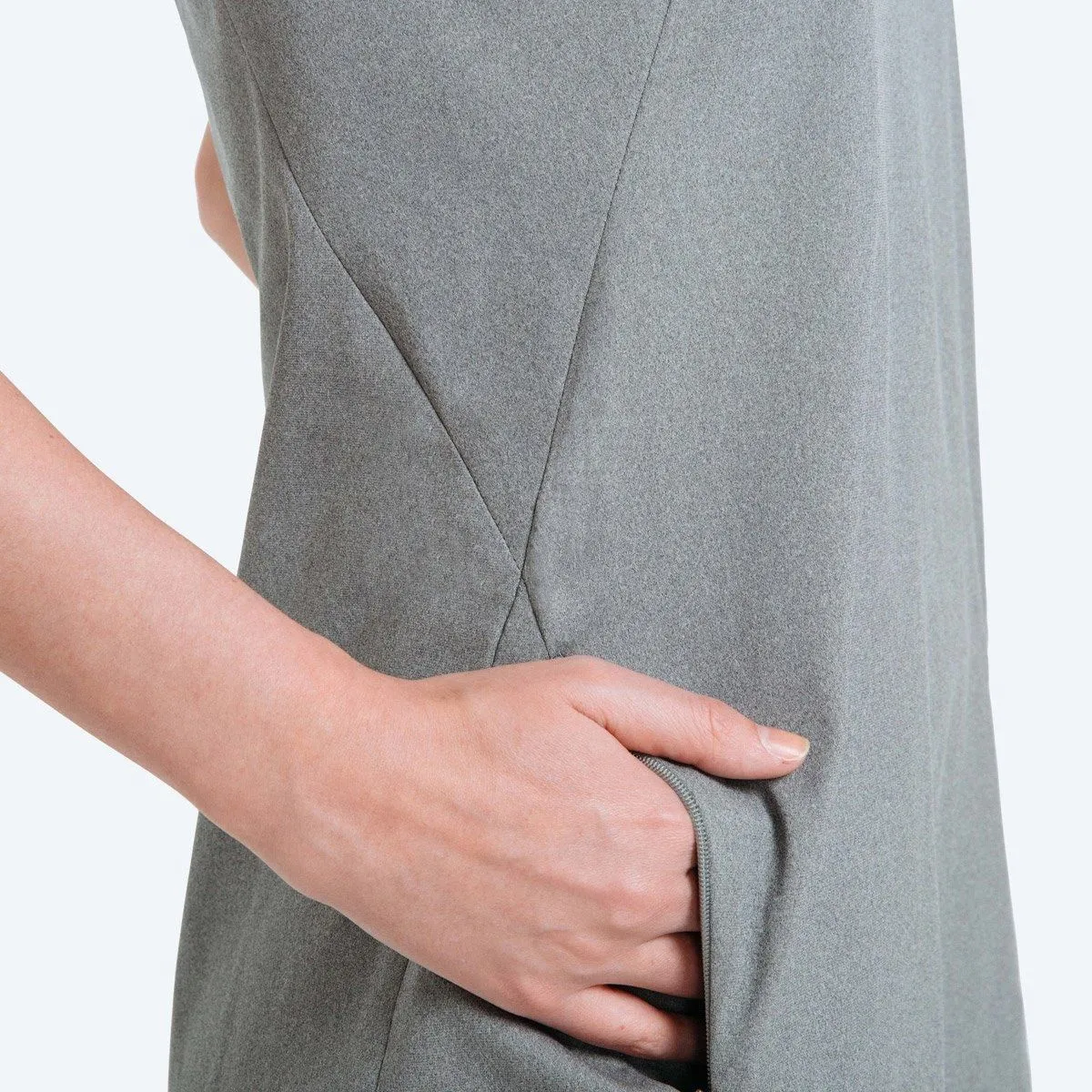 Women's Kinetic A-line Dress - Grey Heather